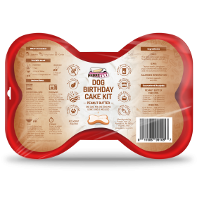 Puppy Cake Dog Birthday Cake Kit (Color: Peanut Butter, size: 9oz)